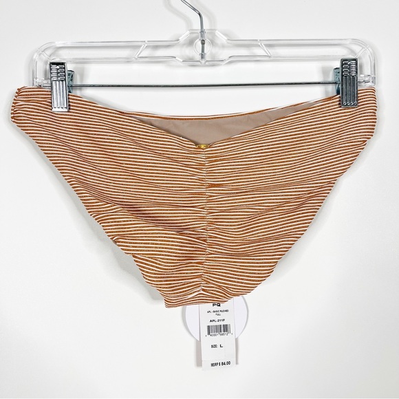 Pilyq Aperol Stripe Bandeau Two Piece Swimsuit - Picture 9 of 9